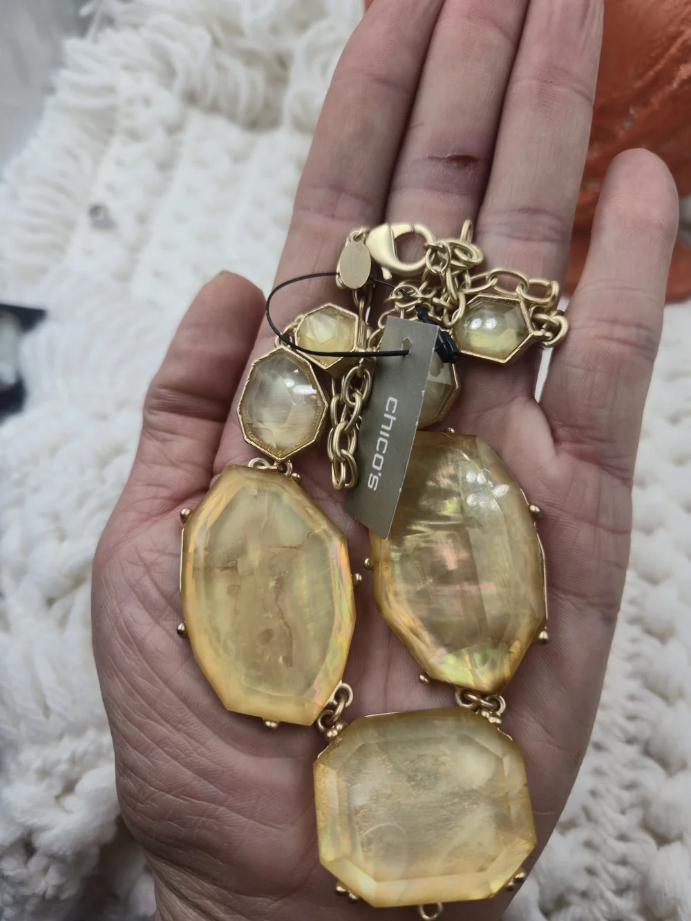 Chicos statement necklace